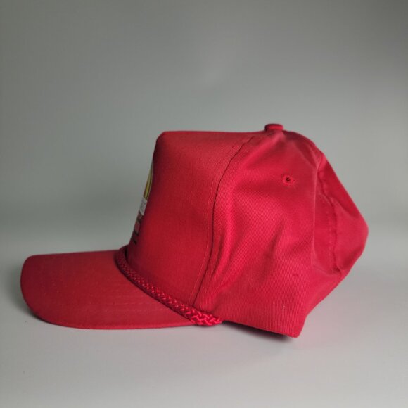 Vintage Red Dillards Making the Grade Snapback Hat - Picture 8 of 8
